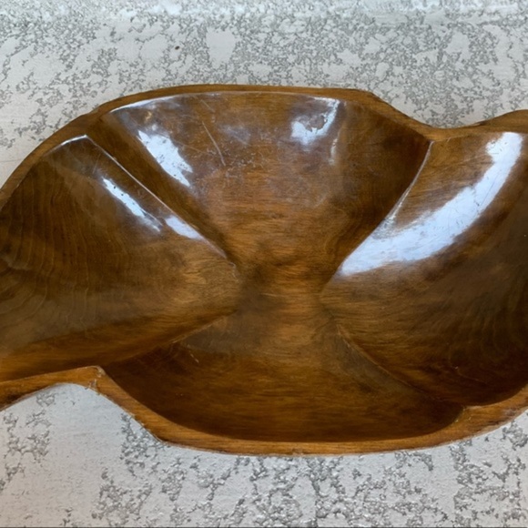 El Mayan Indian Art wooden bowl - Picture 1 of 12